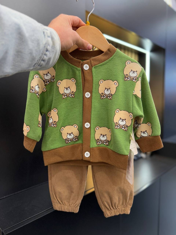 ست ژاکت وشلوار پسرانه وارداتی